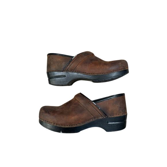 Dansko Professional Leather Clog Brown Slip on Shoes Work Women’s 40 (9-9.5) - Picture 2 of 10